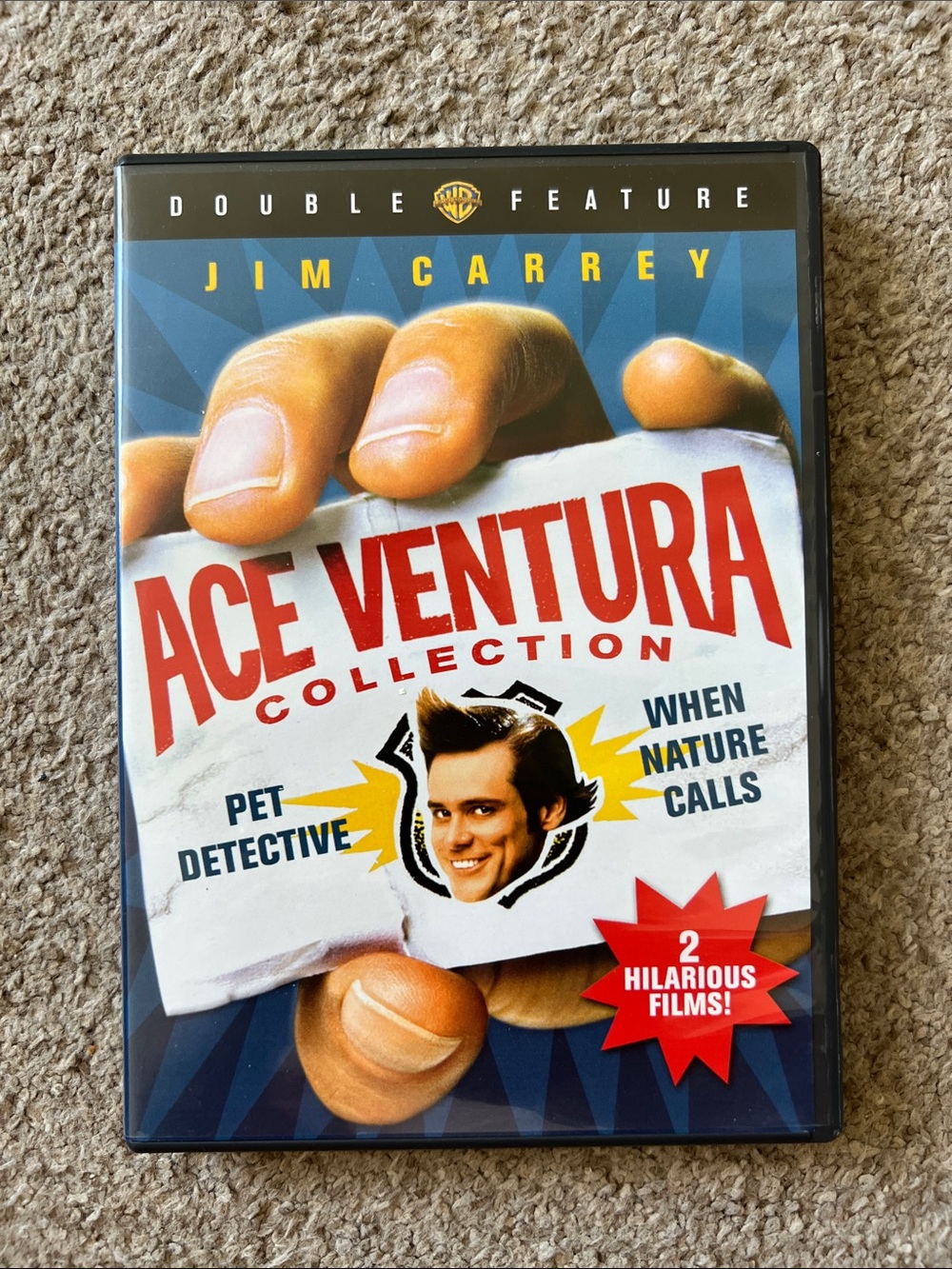 Warner Bros. Ace Ventura Collection - x2 90’s comedy movies on dvd